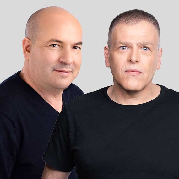 אראל סג"ל ואייל ברקוביץ'  |  צילום: 103fm ועופר חג'יוב